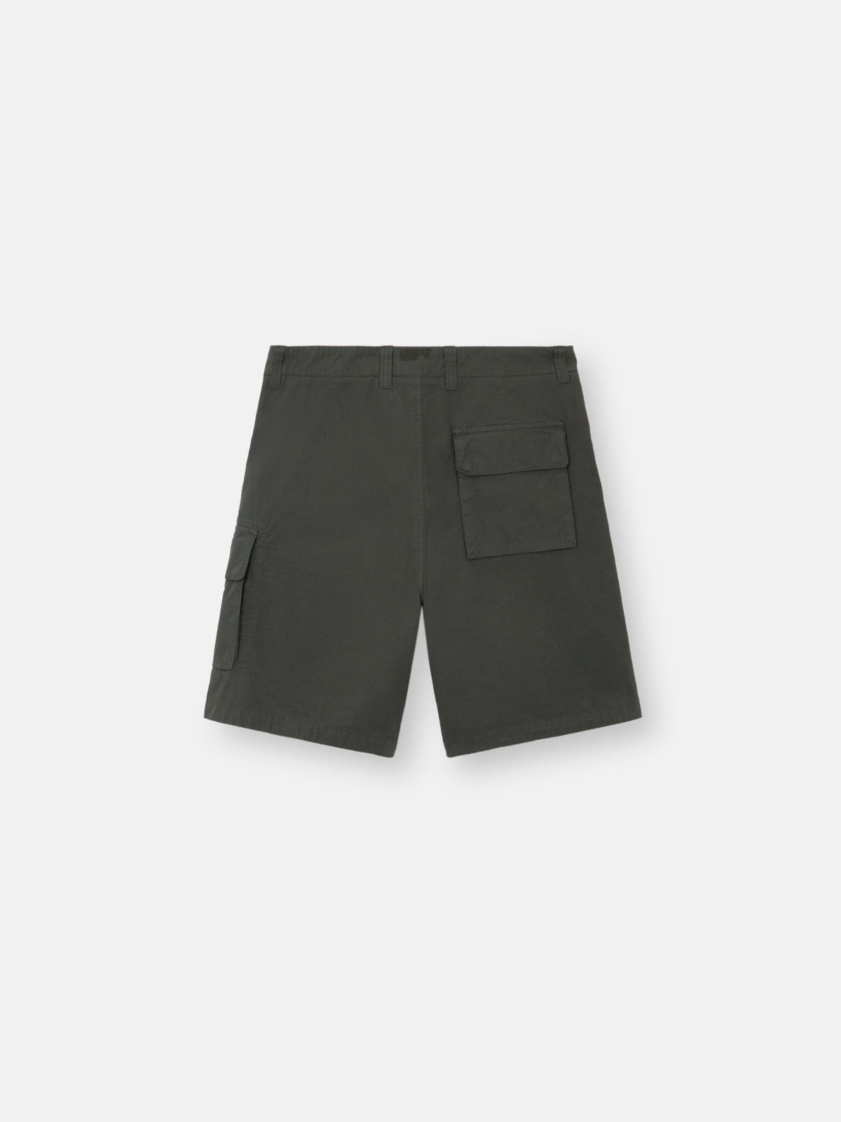 Stone Island Loose-Wide-Leg Bermuda Shorts with Snap Pockets L100003