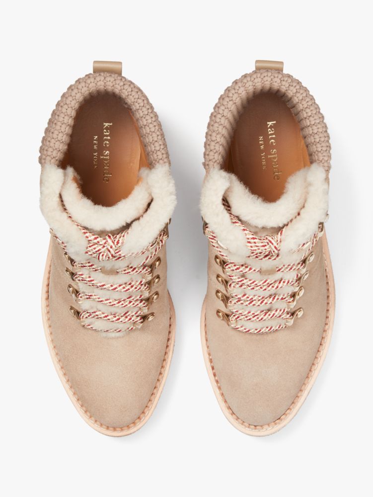 Katespade Willow Wedge Booties Rustic Brown