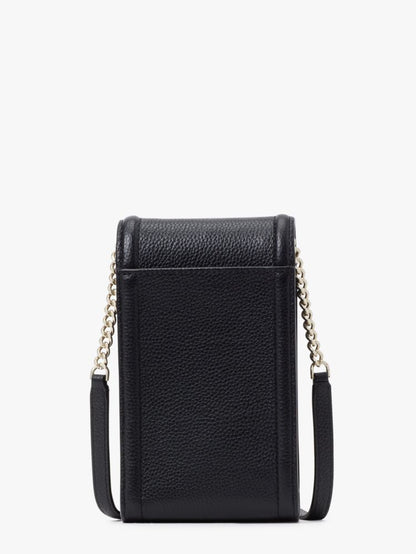 KateSpade Knott North South Phone Crossbody Black