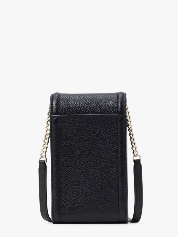 KateSpade Knott North South Phone Crossbody Black