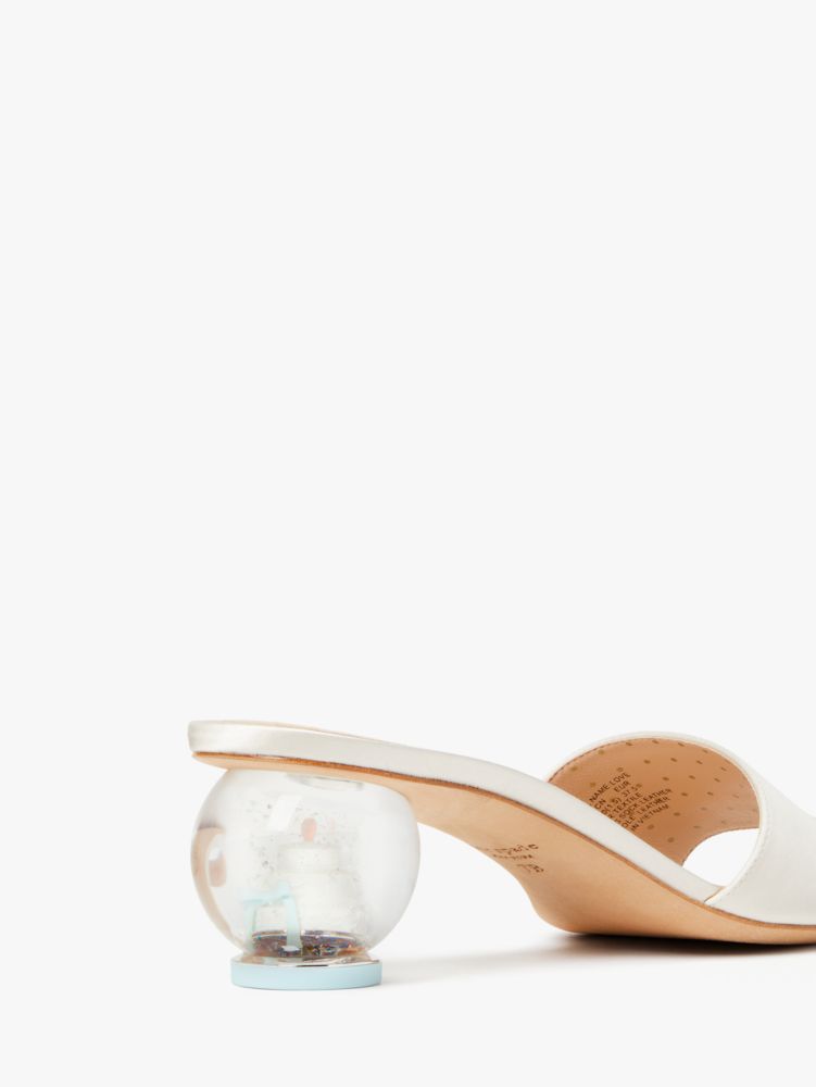 Katespade Love Slide Sandals Ivory Bridal