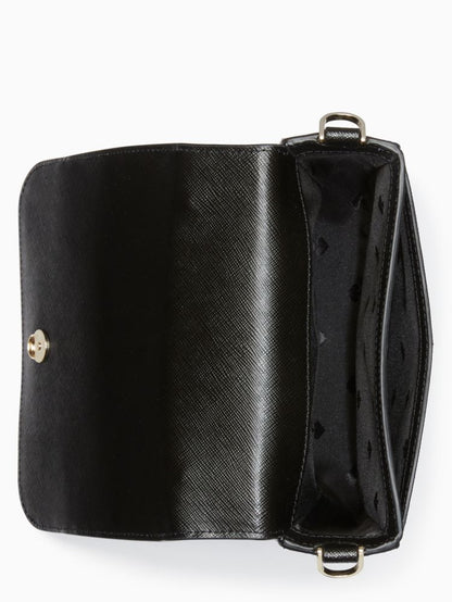 KateSpade Staci Square Crossbody Black
