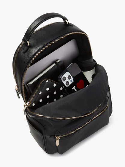 KateSpade Hudson Large Backpack Black