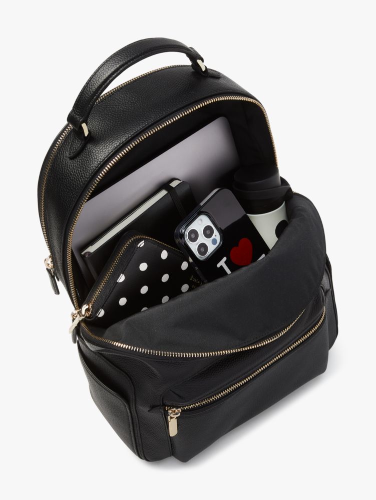 KateSpade Hudson Large Backpack Black