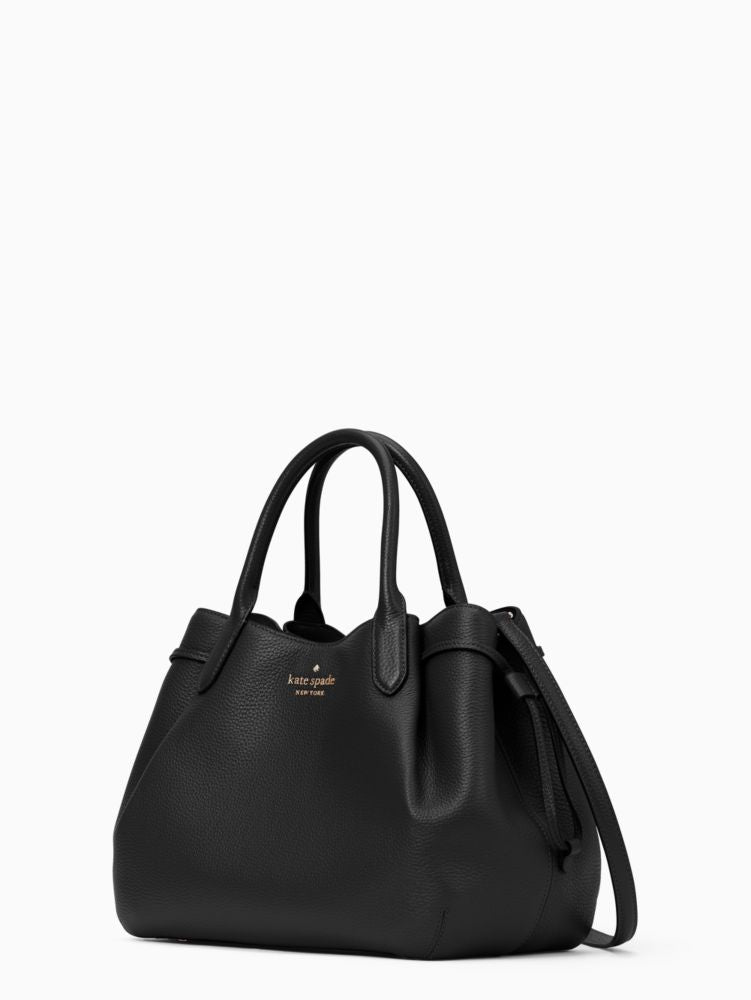 KateSpade Dumpling Large Satchel Black