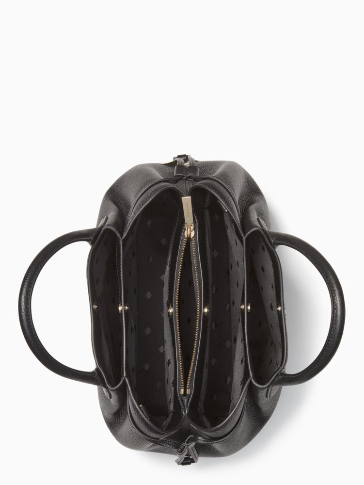 KateSpade Dumpling Large Satchel Black