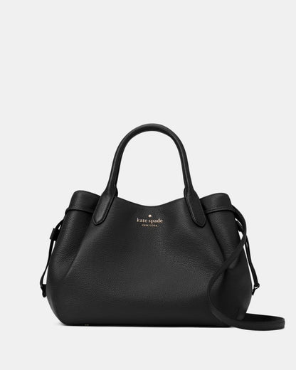 KateSpade Dumpling Large Satchel Bag Black