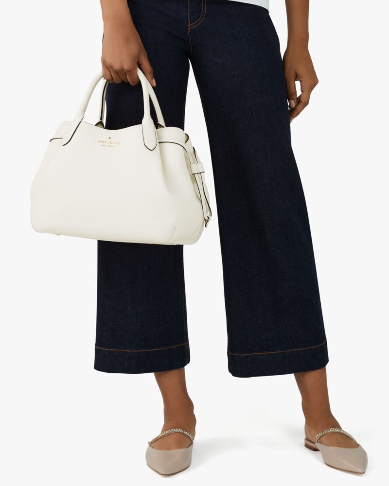 KateSpade Dumpling Large Satchel Meringue