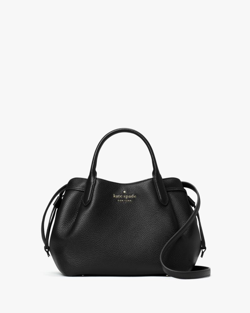 KateSpade Dumpling Small Satchel Bag Black