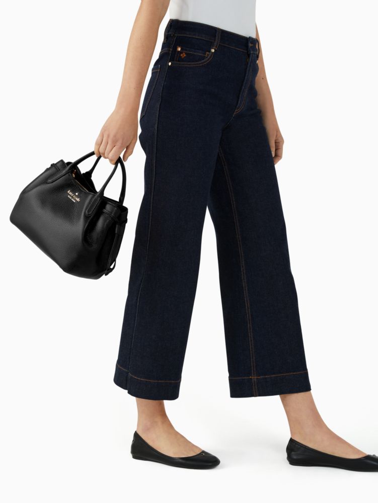 KateSpade Dumpling Small Satchel Bag Black