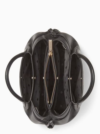 KateSpade Dumpling Small Satchel Bag Black