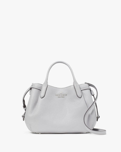 KateSpade Dumpling Small Satchel Bag Mountain Grey