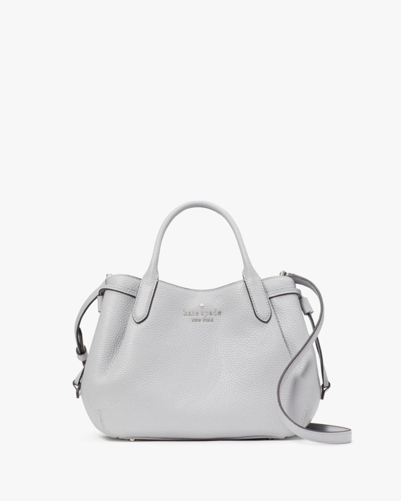 KateSpade Dumpling Small Satchel Bag Mountain Grey