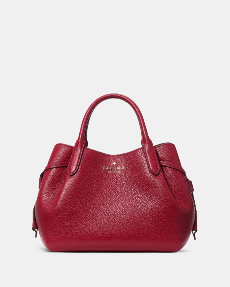KateSpade Dumpling Small Satchel Bag Red Jam