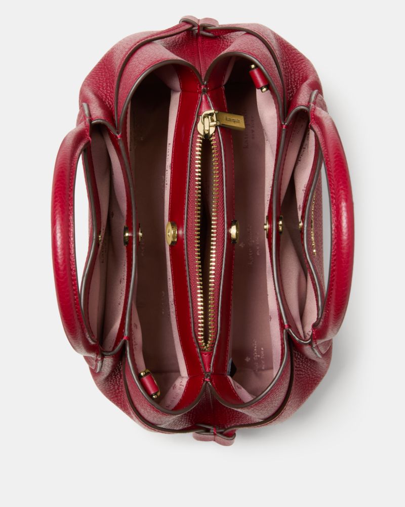 KateSpade Dumpling Small Satchel Bag Red Jam