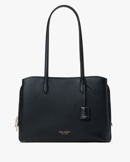 KateSpade Hudson Large Work Tote Black