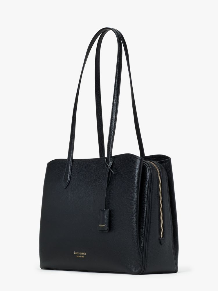 KateSpade Hudson Large Work Tote Black
