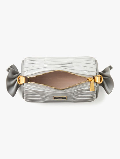 KateSpade Sweet Treats Festive Pleated Small Barrel Bag Starlight