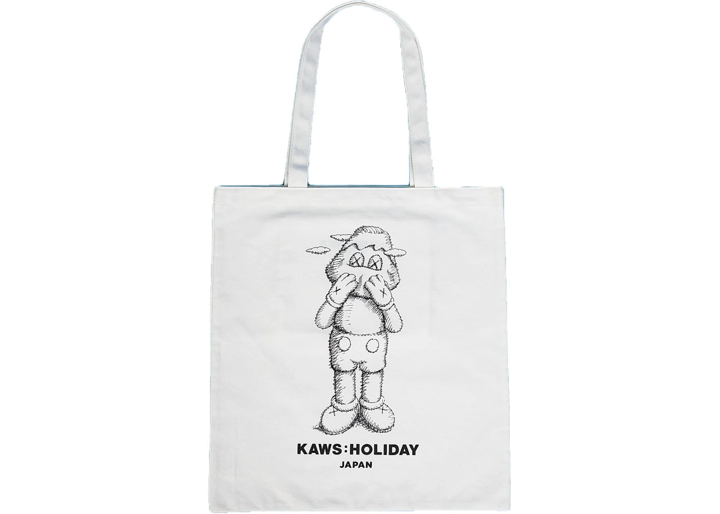 Kaws Holiday Japan Tote Bag White