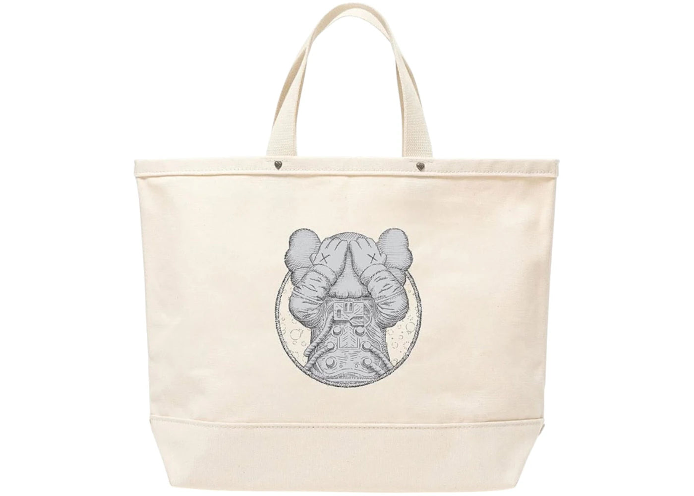 Kaws X Human Made Joopiter Tote Bag Natural