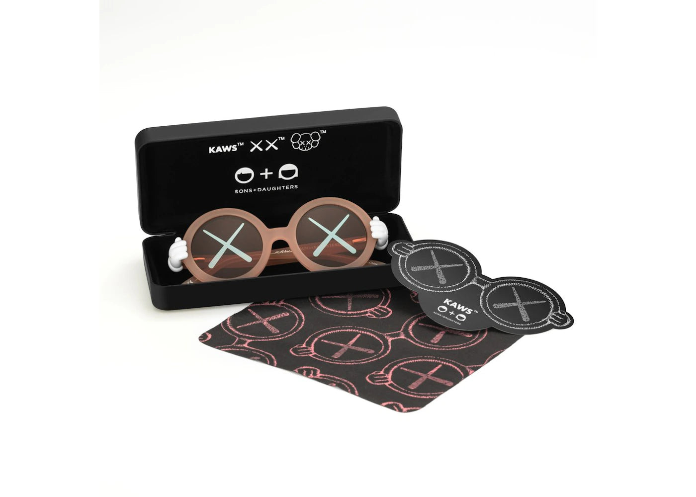 Kaws X Sd Sunglasses Pink
