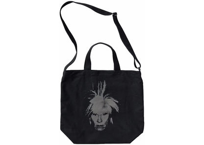 Kaws X Uniqlo Warhol 2Way Tote Bag Black