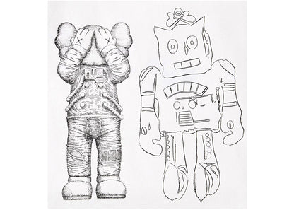 Kaws X Uniqlo Warhol 2Way Tote Bag White