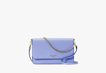 Madison Willow Medium Flap Convertible Crossbody Purse Frosted Blueberry Frosted Blueberry