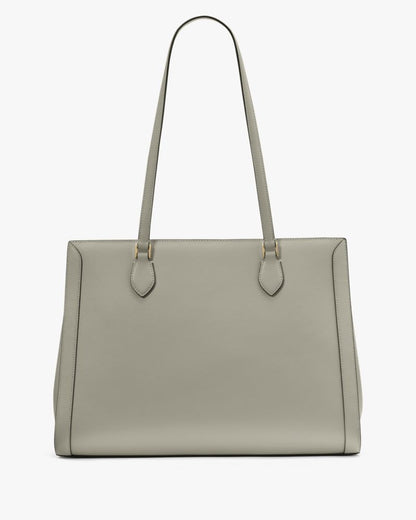 KateSpade Madison Saffiano East West Leather Large Laptop Tote Dusky Pine