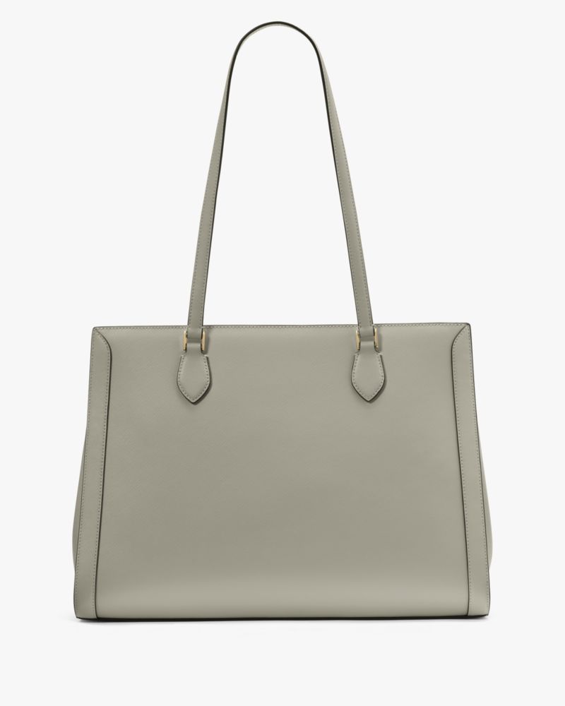 KateSpade Madison Saffiano East West Leather Large Laptop Tote Dusky Pine