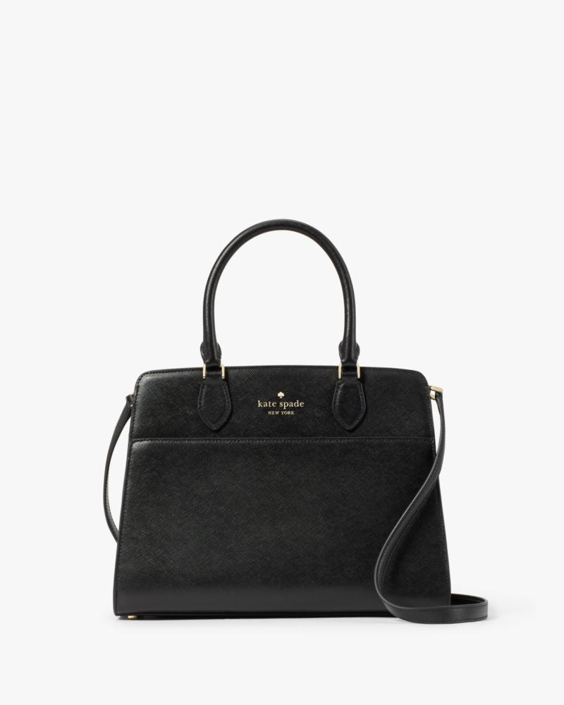 KateSpade Madison Medium Satchel Bag Black