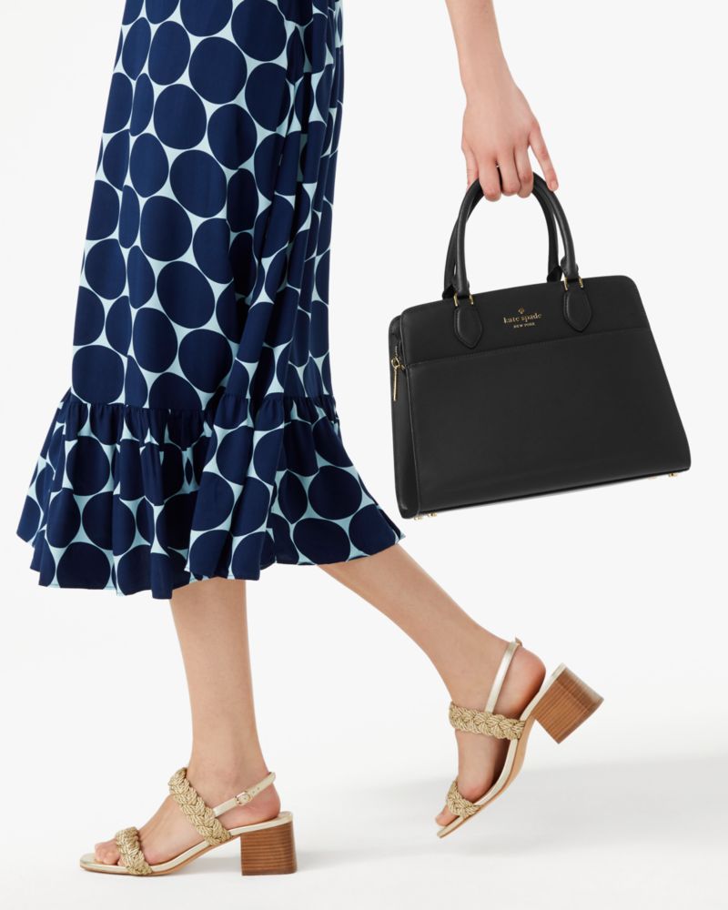 KateSpade Madison Medium Satchel Bag Black