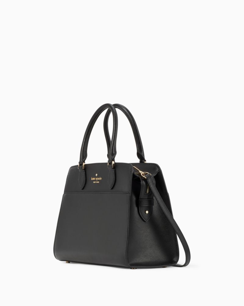 KateSpade Madison Medium Satchel Bag Black