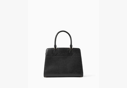 Madison Medium Satchel Bag Black Black