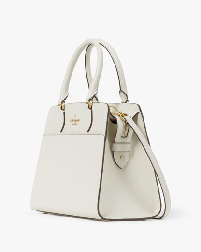 KateSpade Madison Medium Satchel Bag Meringue