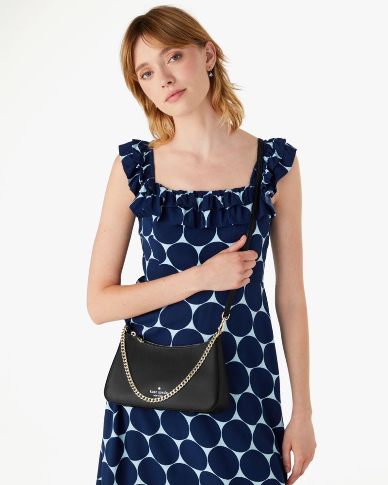 KateSpade Margot Convertible Crossbody Bag Black