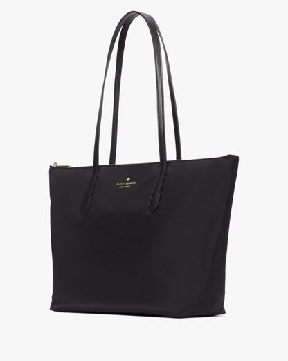 KateSpade Kitt Nylon Medium Tote Black