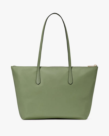 KateSpade Kitt Nylon Medium Tote Cedar Stand
