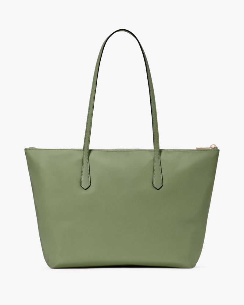 KateSpade Kitt Nylon Medium Tote Cedar Stand