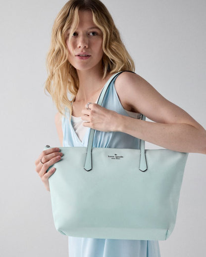 KateSpade Kitt Ksnyl Tote Bag Crisp Sky