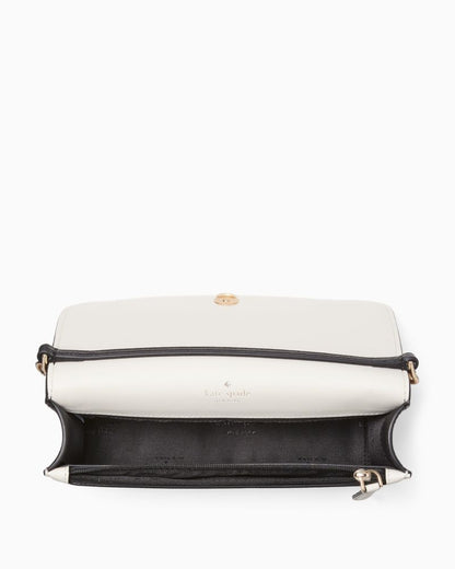 KateSpade Madison Willow Mini Flap Crossbody Toasted Hazelnut Multi