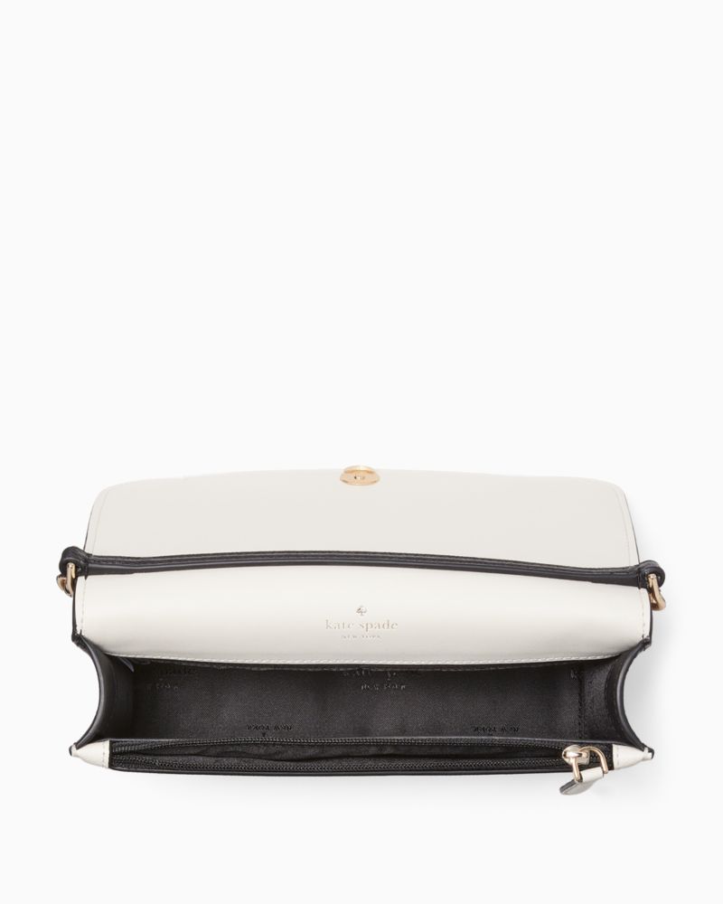 KateSpade Madison Willow Mini Flap Crossbody Toasted Hazelnut Multi