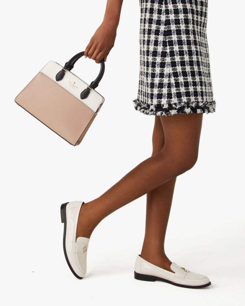 KateSpade Madison Small Satchel Toasted Hazelnut Multi