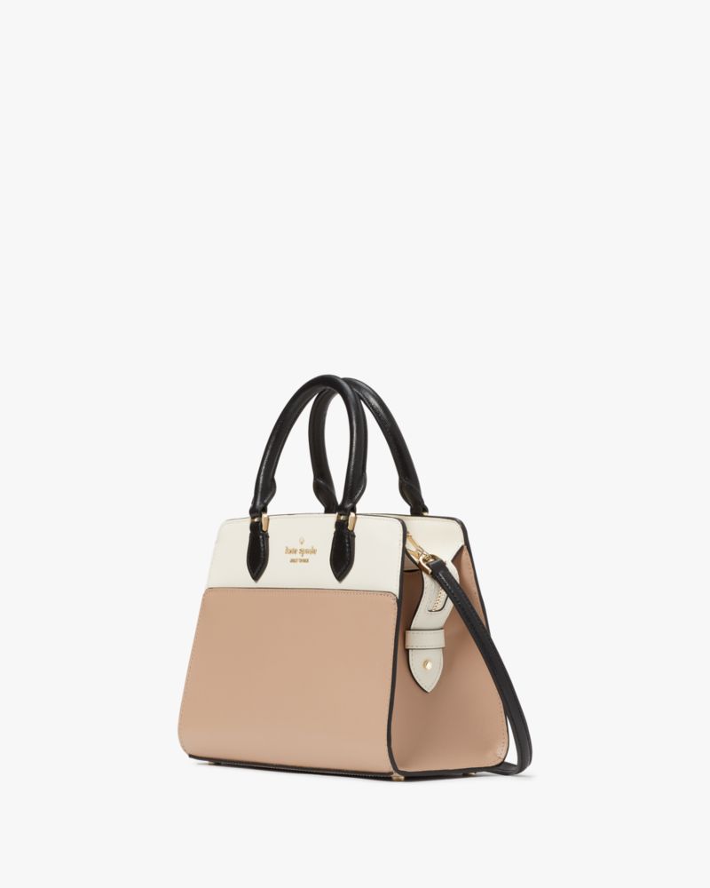 KateSpade Madison Small Satchel Toasted Hazelnut Multi