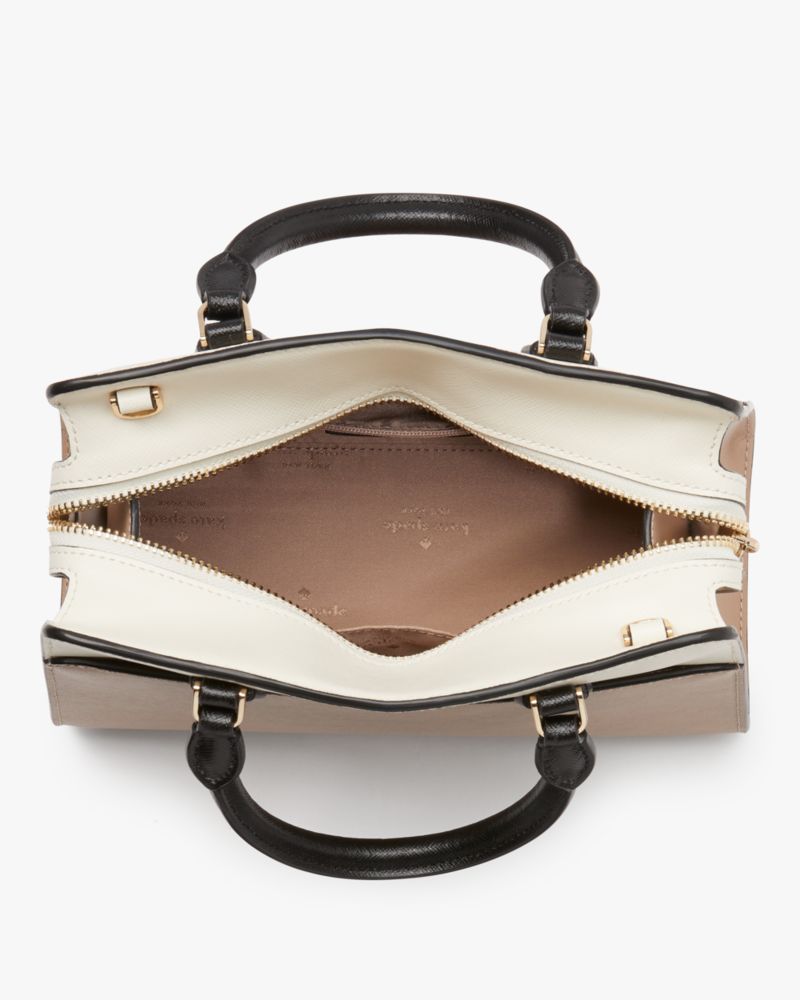 KateSpade Madison Small Satchel Toasted Hazelnut Multi