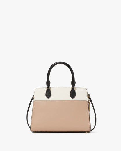 KateSpade Madison Small Satchel Toasted Hazelnut Multi