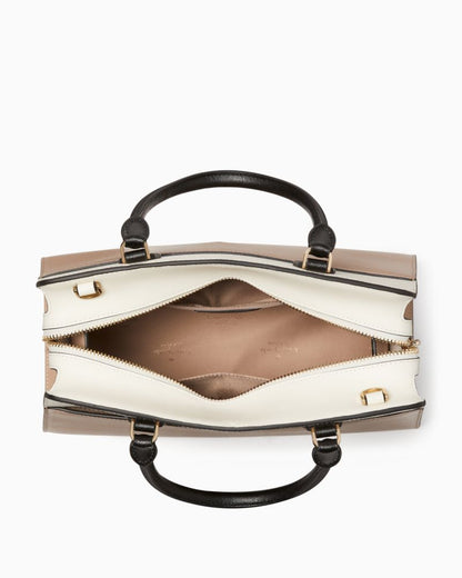KateSpade Madison Medium Satchel Toasted Hazelnut Multi