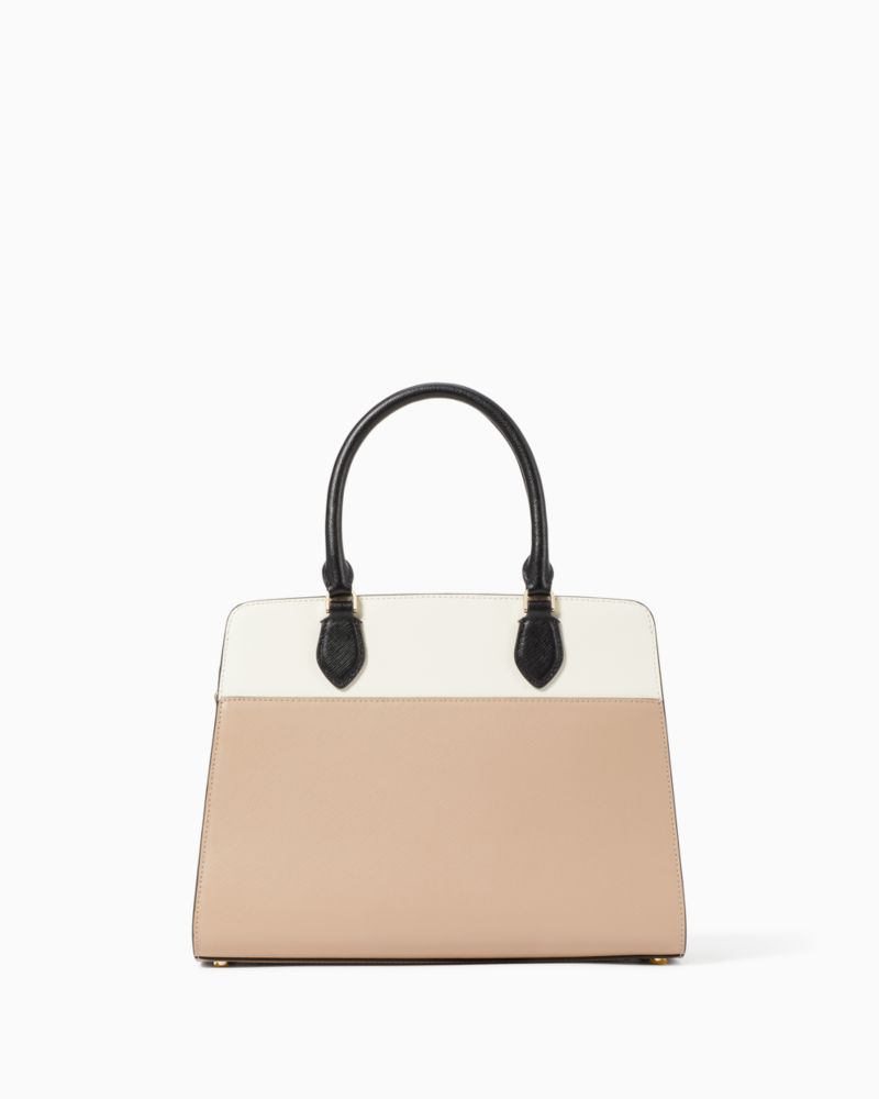 KateSpade Madison Medium Satchel Toasted Hazelnut Multi