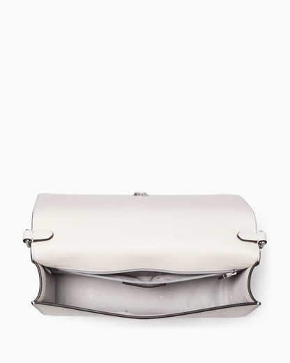 KateSpade Madison Willow Convertible Crossbody Platinum Grey Multi