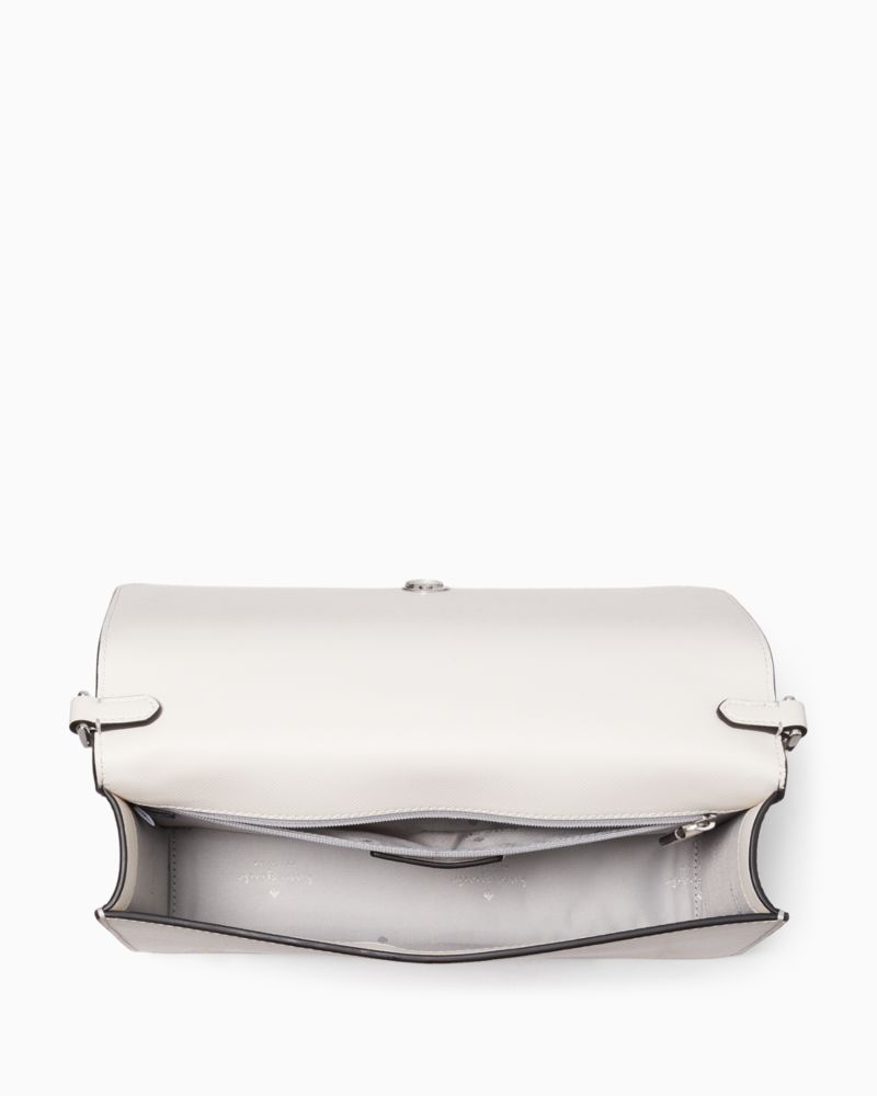 KateSpade Madison Willow Convertible Crossbody Platinum Grey Multi
